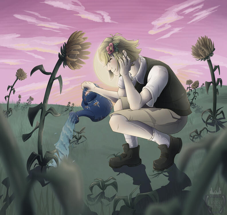 Fullbody ✦ Scenery June 8, 2026 Basil - OMORI Ordered by my IRL friend Zack