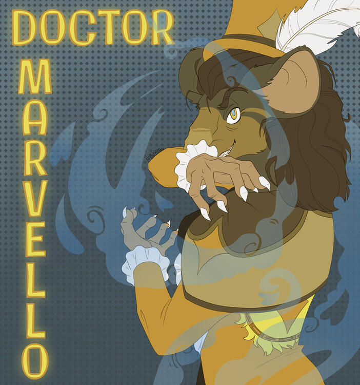 Halfbody ✦ Basic BG July 23, 2025 Dr Marvello - @Poodlebird